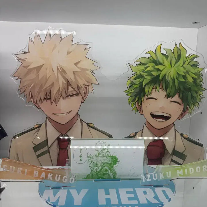 [BUNJANG] My Hero Academia Jump Big Giga Acrylic Standee - Izuku Midoriya &amp; Katsuki Bakugo / 나히아 점프 big giga 미도리야 바쿠고 아크릴 스탠드