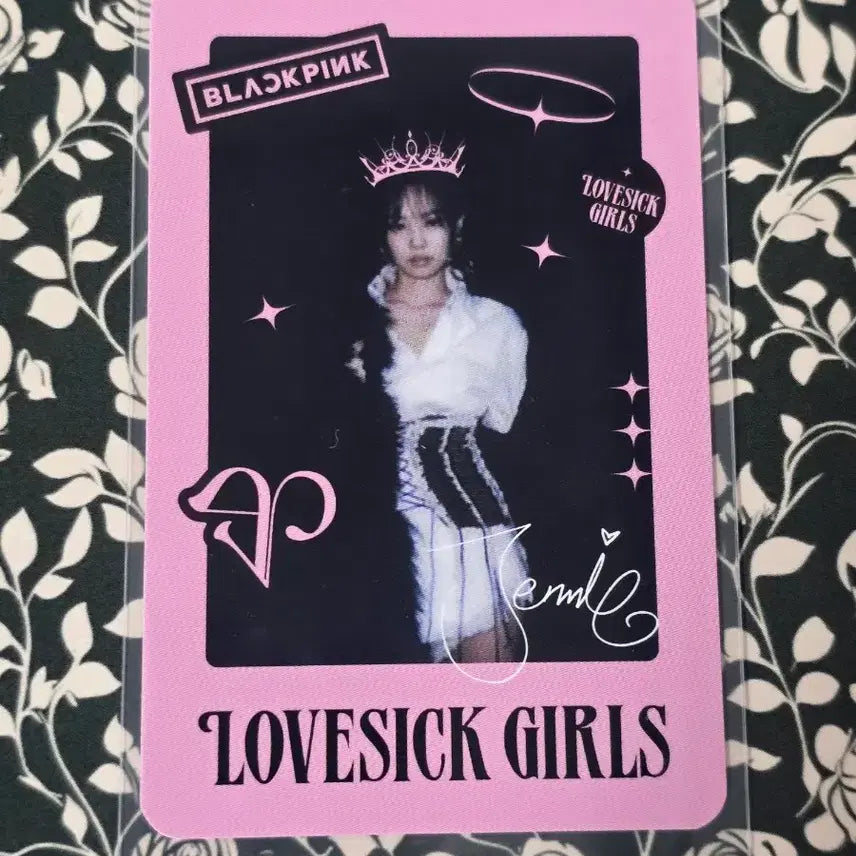 [BUNJANG] Blackpink Jennie Love Sick Girls Photocard / 블랙핑크 블핑 포토카드 포카 럽식걸 제니 jennie 특전 롤플레잉 카드