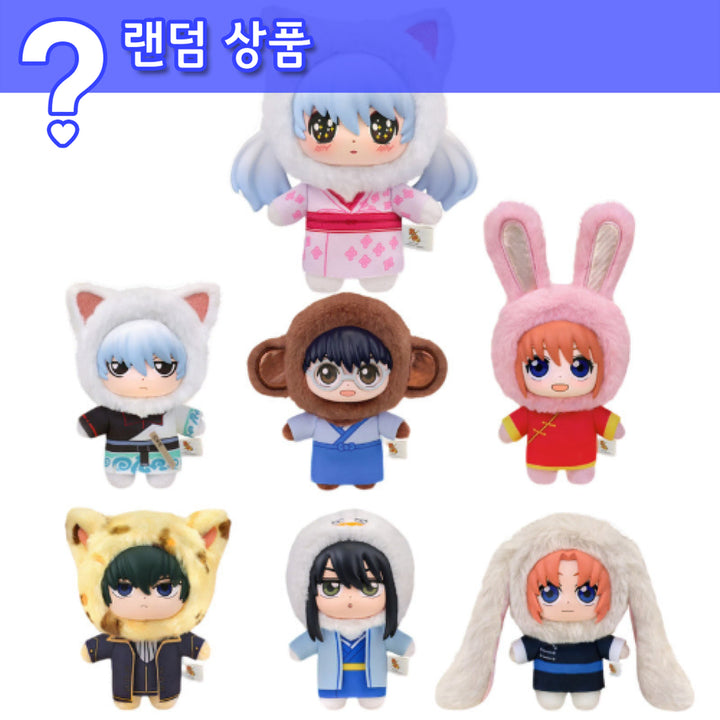 [BUNJANG] Eaki Beast House Series Gintama Gintoki &amp; Kagura Figure / [랜덤] 은혼 은부부 Eaki 비스트 하우스 시리즈 - 단품