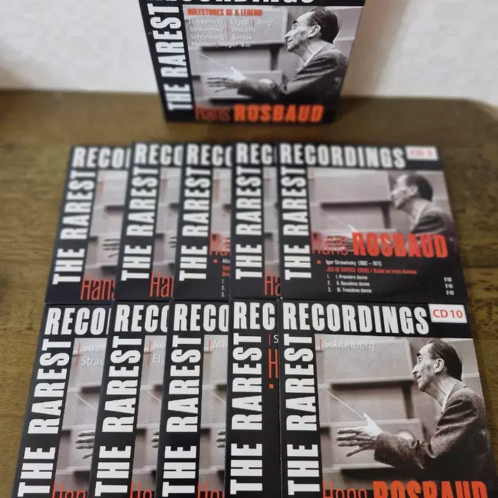 [BUNJANG] Hans Rosbaud Rare 10CD Collection / CD Hans Rosbaud 레어 음반 10CD 컬렉션