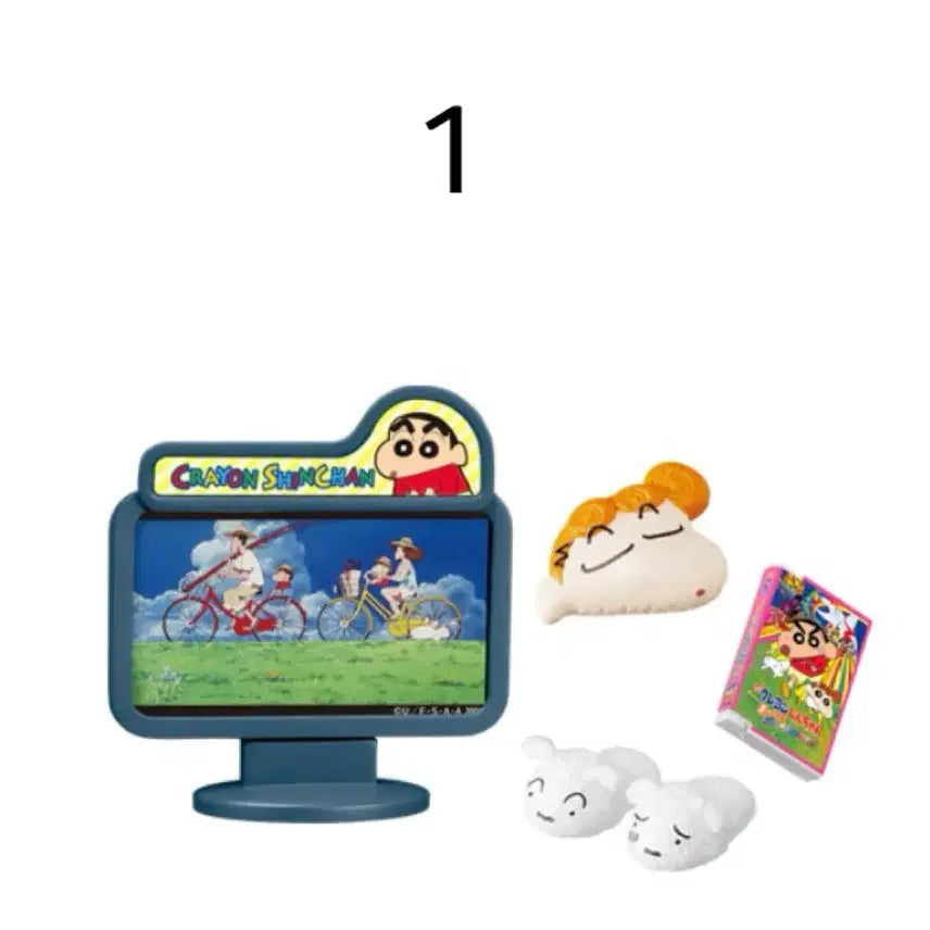 [BUNJANG] Re-Ment Crayon Shin-chan Room Figure Set (Sealed) / (봉지 미개봉) 리멘트 짱구 방 룸 피규어 미니어쳐