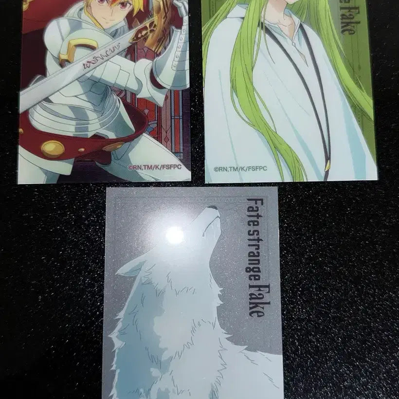 [BUNJANG] Fate/strange Fake TYPE-MOON Racing Richard I Elkidou Chimera Card / 페이트 스트레인지 페이크 페스페 페그오 리처드 엘키두 키메라 카드 양도