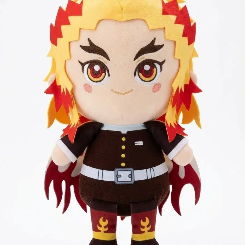 [BUNJANG] Demon Slayer Kyojuro Rengoku Plush Doll / 귀멸의 칼날 렌고쿠 봉제인형