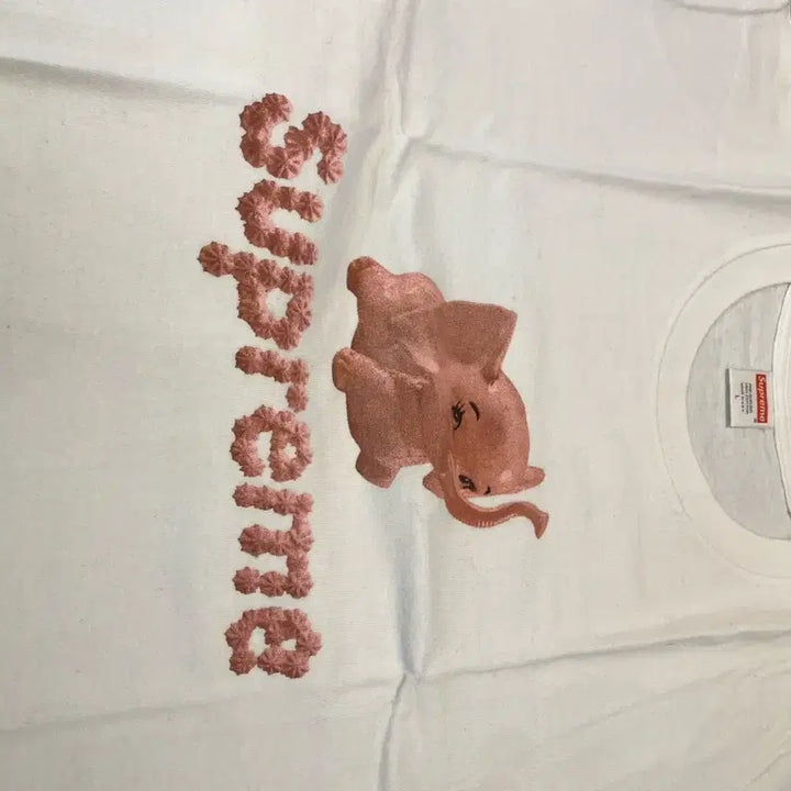 [BUNJANG] Supreme Elephant T-Shirt White L / 슈프림 코끼리 티셔츠 화이트 L