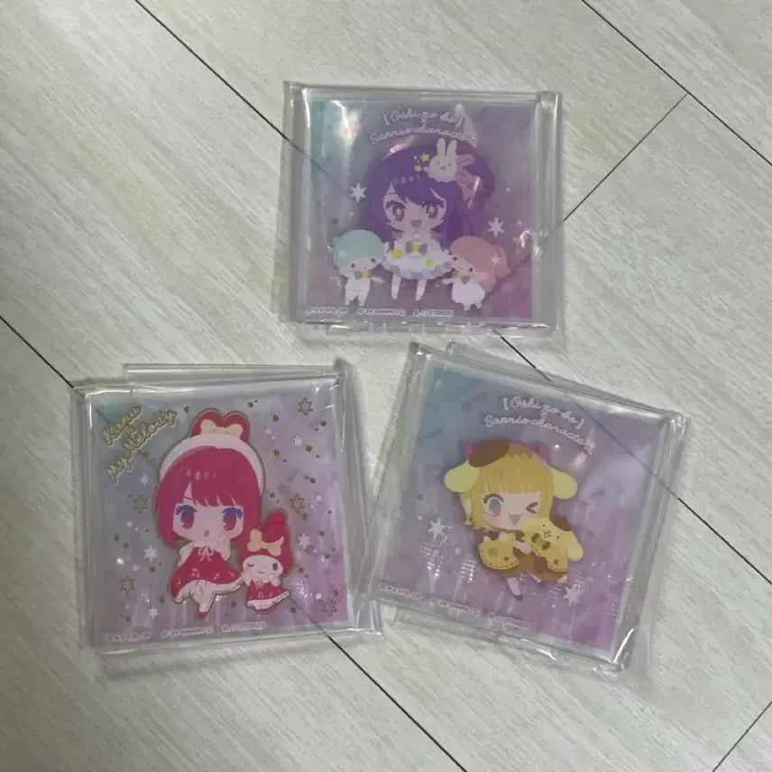 [BUNJANG] Oshi no Ko x Sanrio Acrylic Stand Bundle Set (Includes Secret) / 최애의 아이+산리오 아크릴스탠드 일괄판매 (시크릿포함)