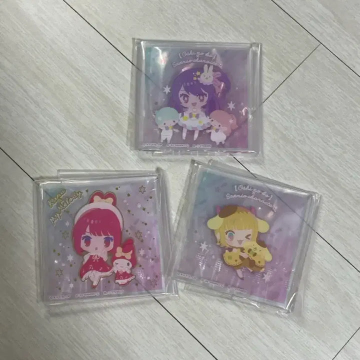 [BUNJANG] Oshi no Ko x Sanrio Acrylic Stand Bundle Set (Includes Secret) / 최애의 아이+산리오 아크릴스탠드 일괄판매 (시크릿포함)