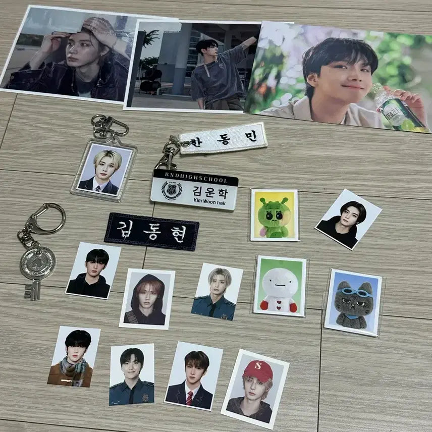 [BUNJANG] BOYNEXTDOOR Name Tag Photocard Bundle Set / 보넥도 보이넥스트도어 굿즈 판매 명찰 증사