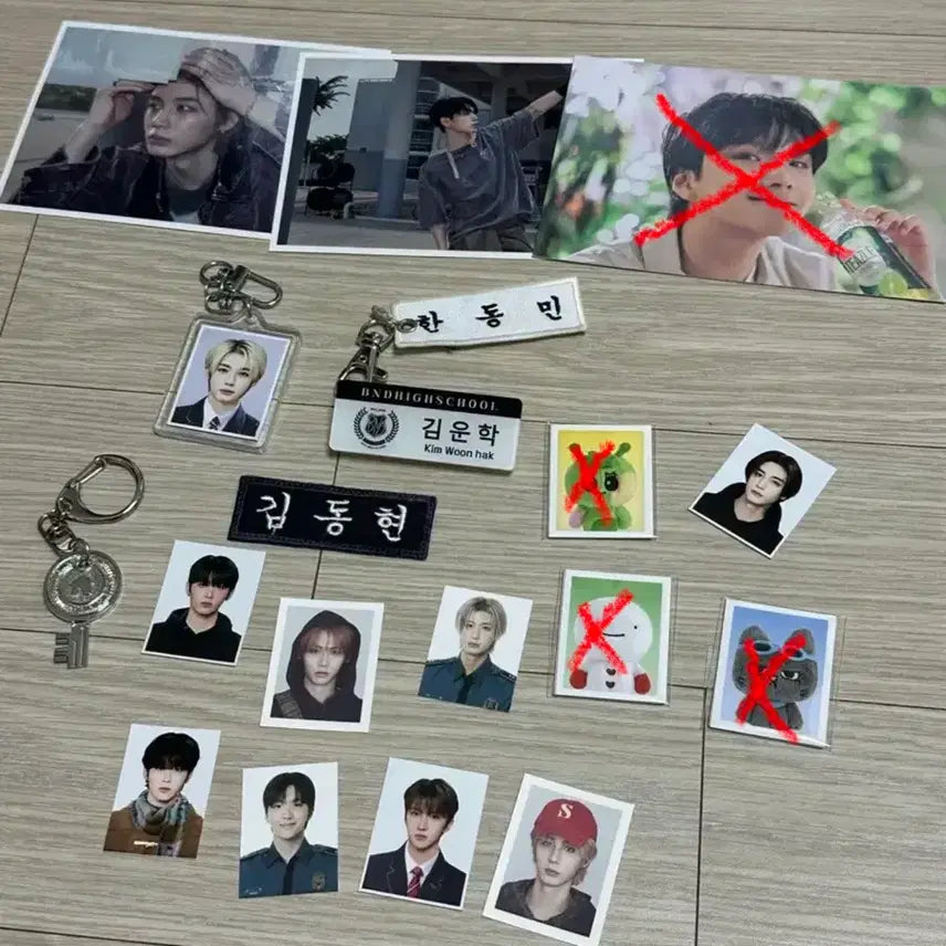 [BUNJANG] BOYNEXTDOOR Name Tag Photocard Bundle Set / 보넥도 보이넥스트도어 굿즈 판매 명찰 증사