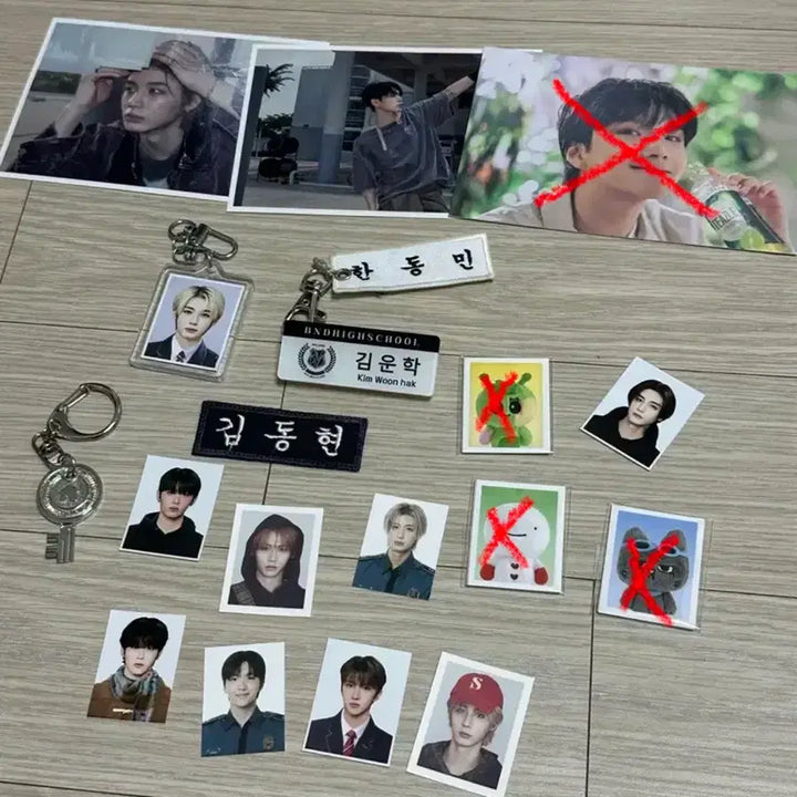 [BUNJANG] BOYNEXTDOOR Name Tag Photocard Bundle Set / 보넥도 보이넥스트도어 굿즈 판매 명찰 증사