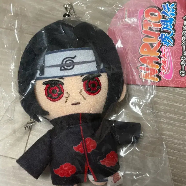 [BUNJANG] Naruto Itachi Ball Chain Plush Keychain Doll / 나루토 이타치 볼체인 누이 키링 인형(미사용 새상품)