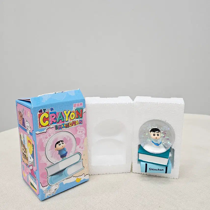 [BUNJANG] Crayon Shin-chan Snow Globe Mood Lamp Figure (5 Types) / 짱구는 못말려 스노우볼 무드등 피규어 5종