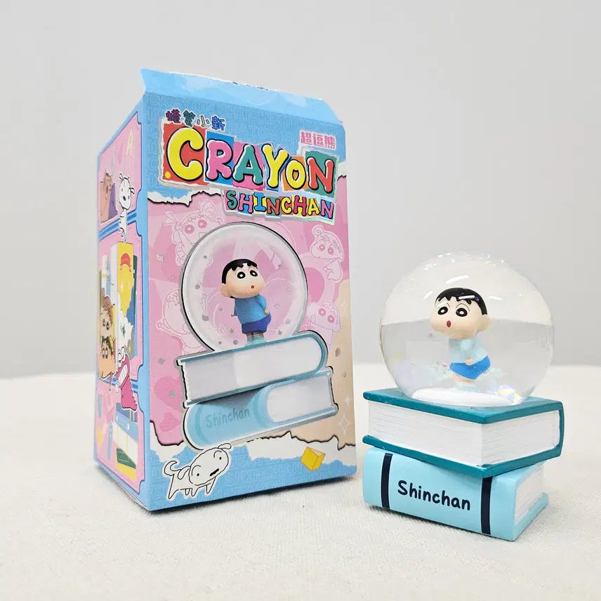 [BUNJANG] Crayon Shin-chan Snow Globe Mood Lamp Figure (5 Types) / 짱구는 못말려 스노우볼 무드등 피규어 5종
