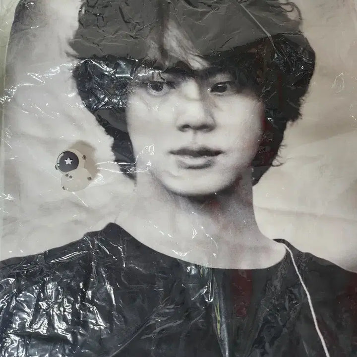 [BUNJANG] BTS Jin Black and White Photo T-Shirt / 방탄소년단 진 JIN 흑백 포토 티셔츠