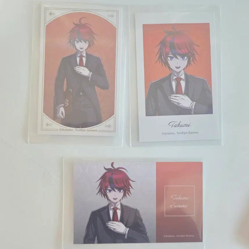 [BUNJANG] Hundred Line Hundra Sumino Takumi Marui Collaboration Butler Cheki Paper / 헌드레드 라인 헌드라 스미노 타쿠미 마루이 콜라보 집사 체키 지류
