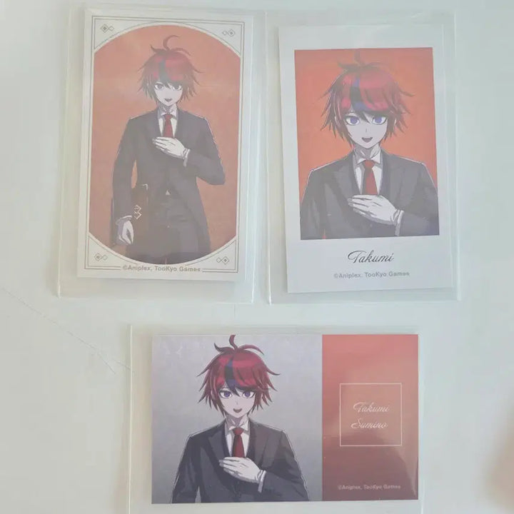 [BUNJANG] Hundred Line Hundra Sumino Takumi Marui Collaboration Butler Cheki Paper / 헌드레드 라인 헌드라 스미노 타쿠미 마루이 콜라보 집사 체키 지류