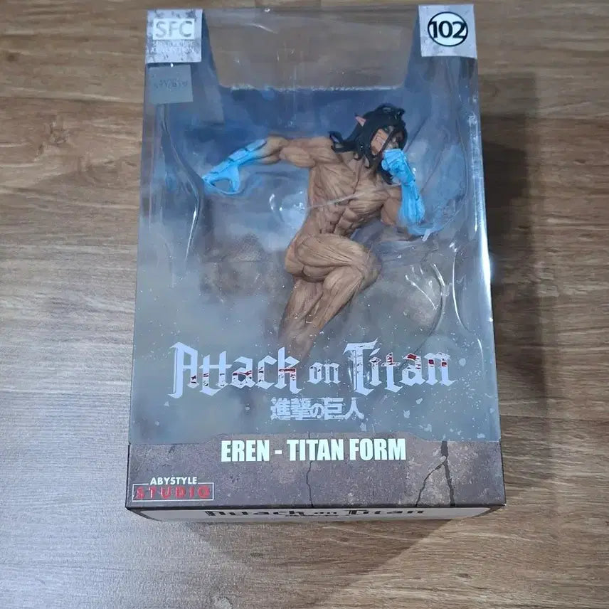 [BUNJANG] ABYSTYLE Attack on Titan Eren Titan Figure / ABYSTYLE 진격의 거인 에렌 거인 피규어 진격거