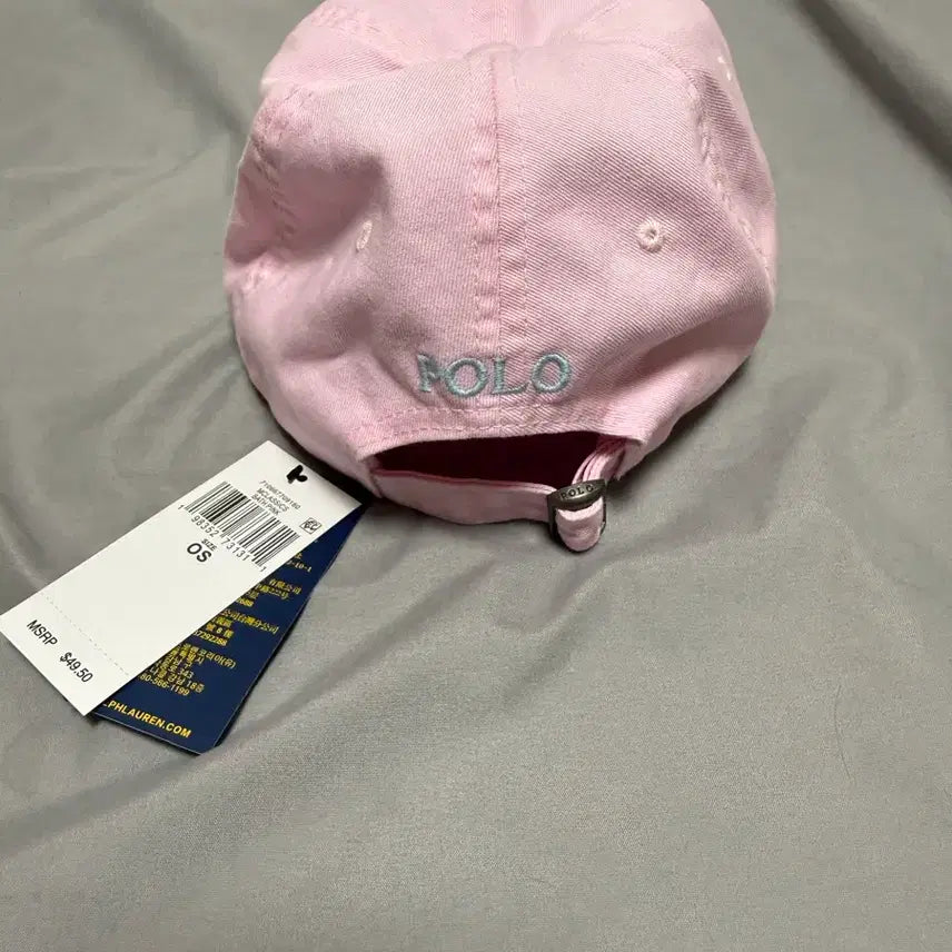 [BUNJANG] Polo Ralph Lauren Cotton Chino Baseball Cap (Bath Pink) New / 폴로 랄프로렌 코튼 치노 볼캡 (배스핑크) (새상품)