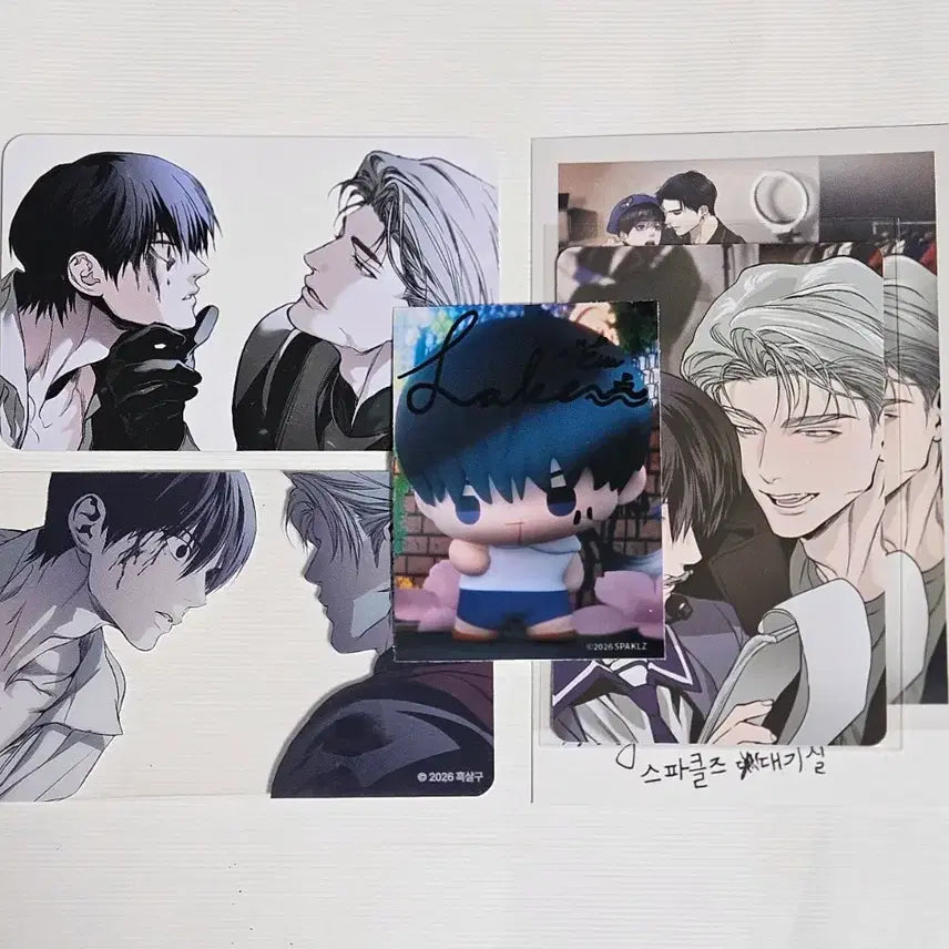 [BUNJANG] Sparkles Pop-up Black Horse POB Snap Pack Bundle Set Photocard / 스파클즈 검은목마 특전, 스냅팩, 에본 뽀시래기 미니 포토 일괄 양도