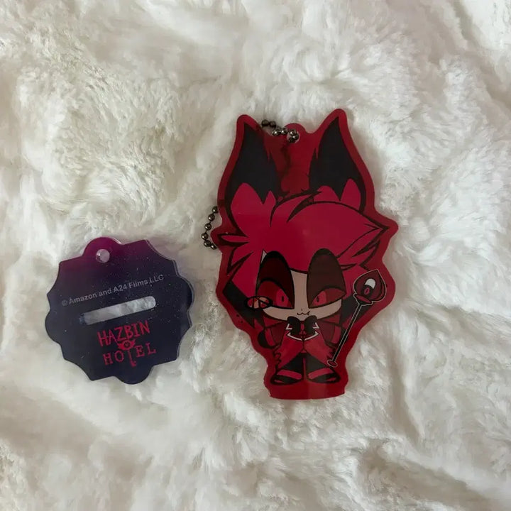 [BUNJANG] Hazbin Hotel Alastor Pop-up Acrylic Stand Keyring / 해즈빈호텔 알래스터 팝업 아크릴 스탠드 키링