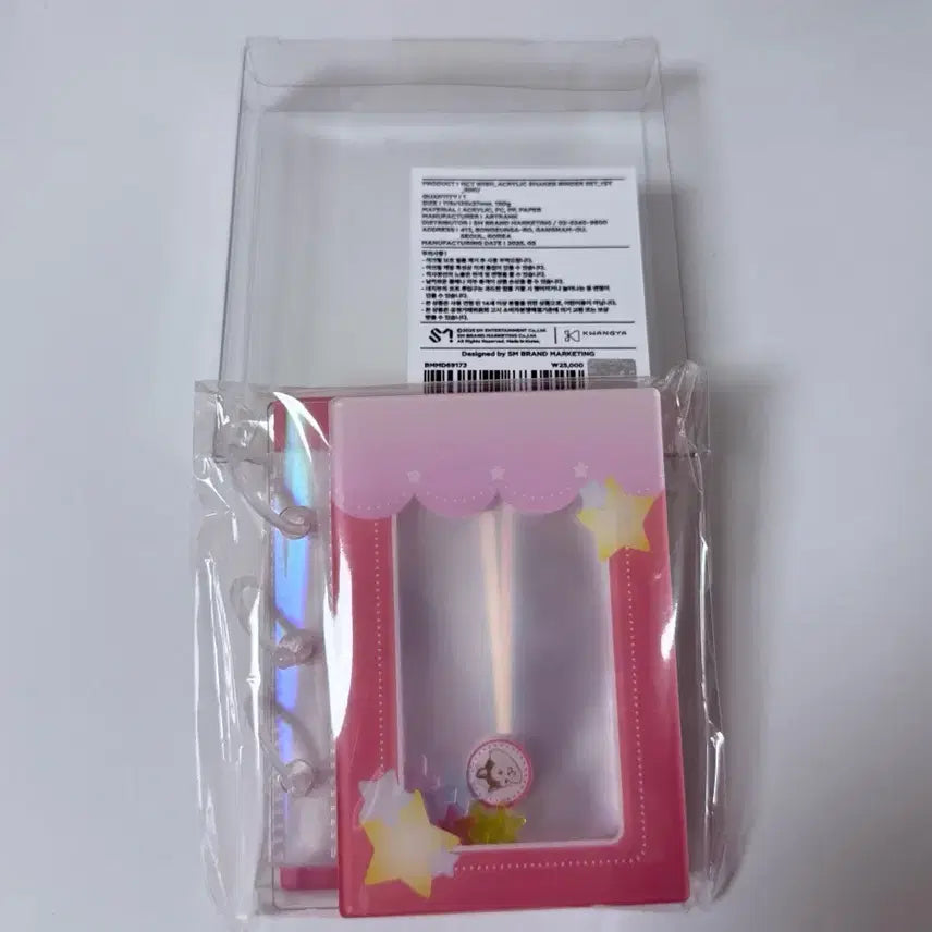 [BUNJANG] NCT WISH 1st Anniversary MD Riccu Acrylic Shaker Binder / 엔시티 위시 1주년 MD 아크릴 쉐이커 바인더 리쿠 nctwish