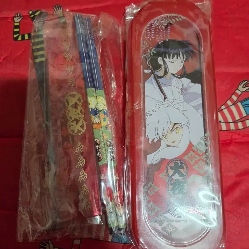 [BUNJANG] Inuyasha Classic Stationery Set Pencil Case / 이누야샤 고전 문구세트 판매합니다!