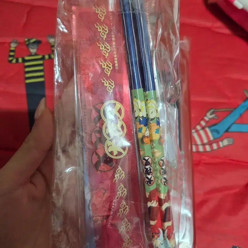 [BUNJANG] Inuyasha Classic Stationery Set Pencil Case / 이누야샤 고전 문구세트 판매합니다!