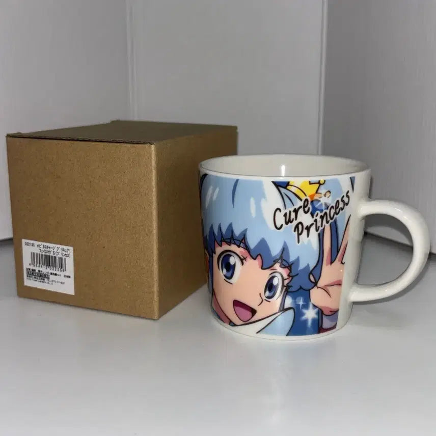 [BUNJANG] Happiness Charge Precure Cure Princess Shirayuki Hime Face Mug / 해피니스 차지 프리큐어 큐어 프린세스 시라유키 히메 페이스 머그컵