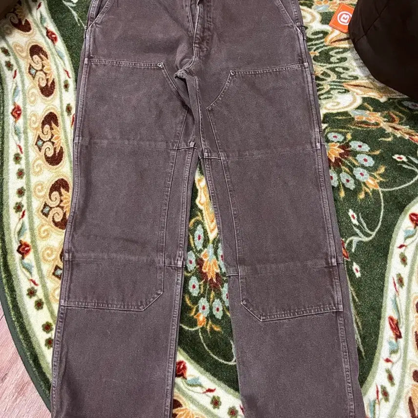 [BUNJANG] Blindfiles Double Knee Brown Pants / 블라인드파일즈 더블니 브라운 0