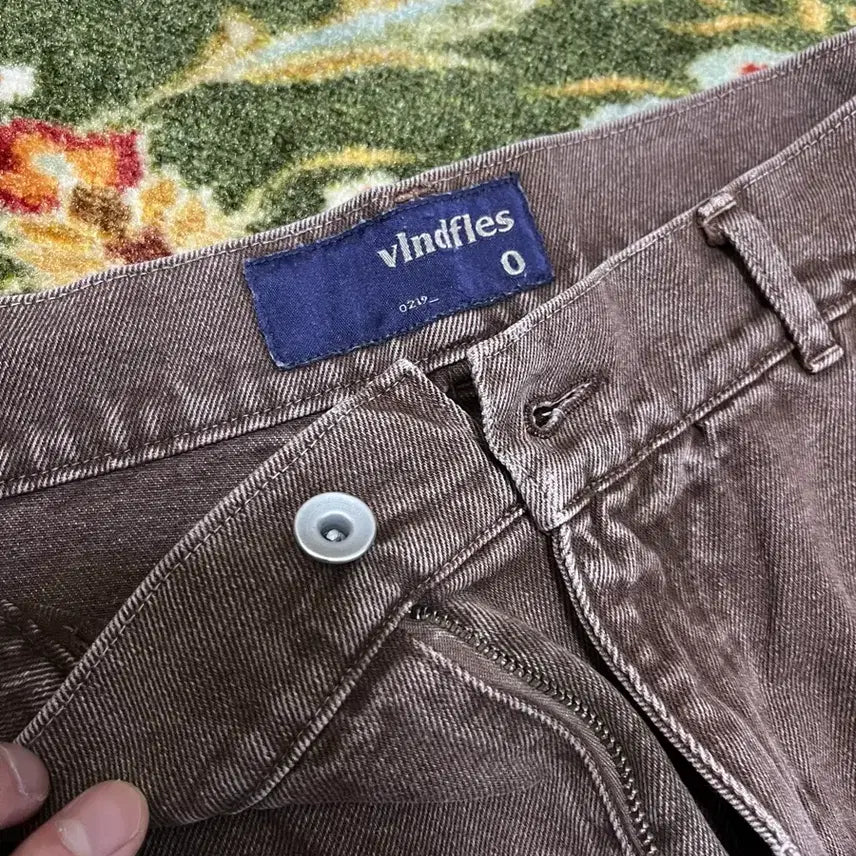 [BUNJANG] Blindfiles Double Knee Brown Pants / 블라인드파일즈 더블니 브라운 0