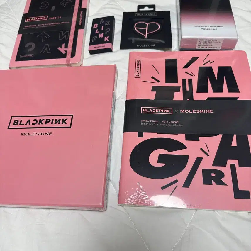 [BUNJANG] BLACKPINK x MOLESKINE Limited Edition Full Set / BLACKPINK X MOLESKINE 풀세트 한정판 풀박스