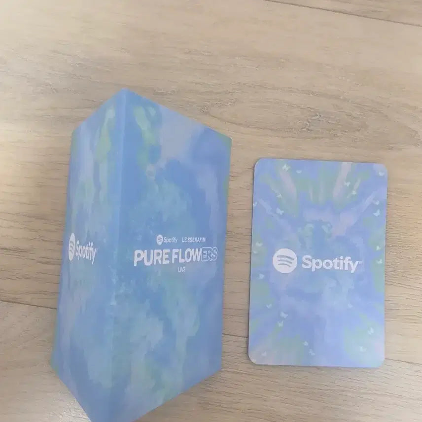 [BUNJANG] LE SSERAFIM KAZUHA Spotify PURE FLOWERS Photocard / 르세라핌 스포티파이 Spotify PURE FLOWERS 카즈하 포토카드