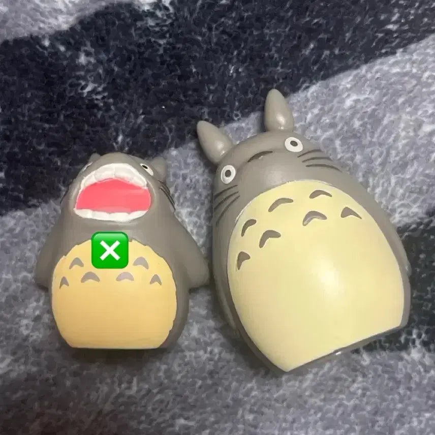 [BUNJANG] Studio Ghibli My Neighbor Totoro Acorn Forest Finger Puppet &amp; Can Badge Set / 도토리숲 지브리 토토로 캔뱃지 손가락 인형