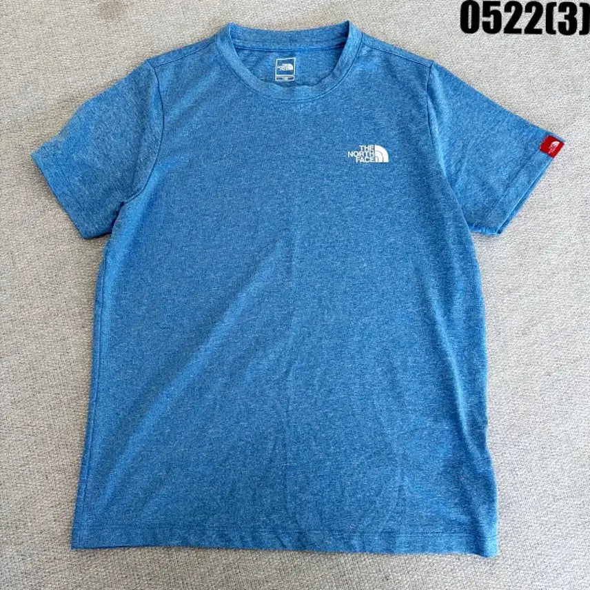 [SOLD OUT] 노스페이스 키즈 블루 반팔 티셔츠 140 0522