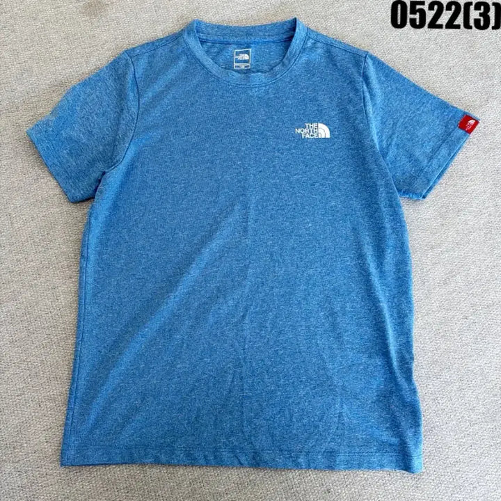 [SOLD OUT] 노스페이스 키즈 블루 반팔 티셔츠 140 0522