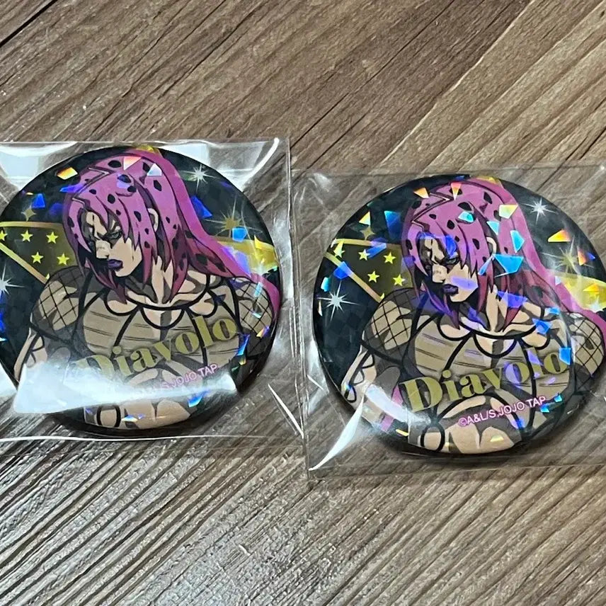 [SOLD OUT] 죠죠 카라반 팝업 캔뱃지 디아볼로 2개 일괄