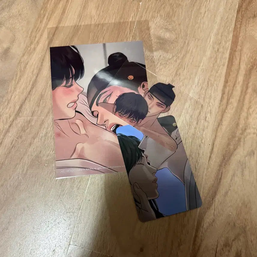 [SOLD OUT] 스파클즈 야화첩 10특 특전 포카 스킨쉽 일괄