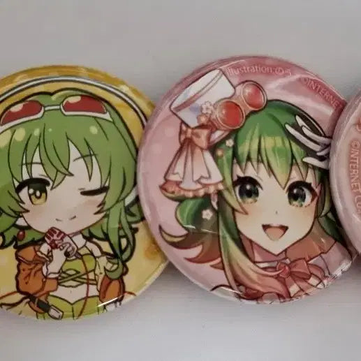 [BUNJANG] Vocaloid GUMI Megpoid Can Badge Set / 보컬로이드 보카로 구미 GUMI 메구포이드 캔뱃지