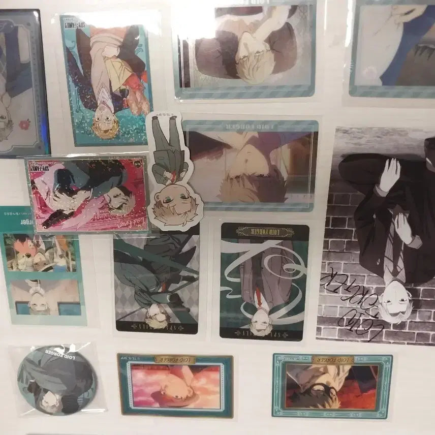 [BUNJANG] Spy x Family Lloyd Anya Paper Can Badge Set / 스파패 스파이 패밀리 로이드 지류 캔벳지 세트
