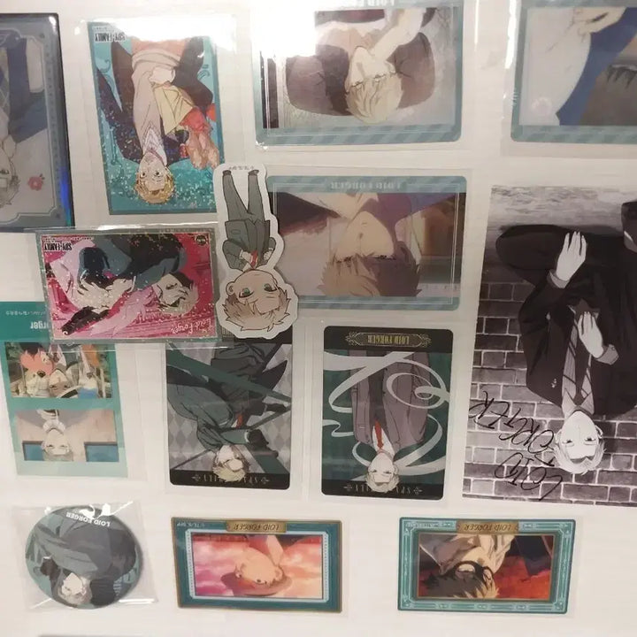 [BUNJANG] Spy x Family Lloyd Anya Paper Can Badge Set / 스파패 스파이 패밀리 로이드 지류 캔벳지 세트