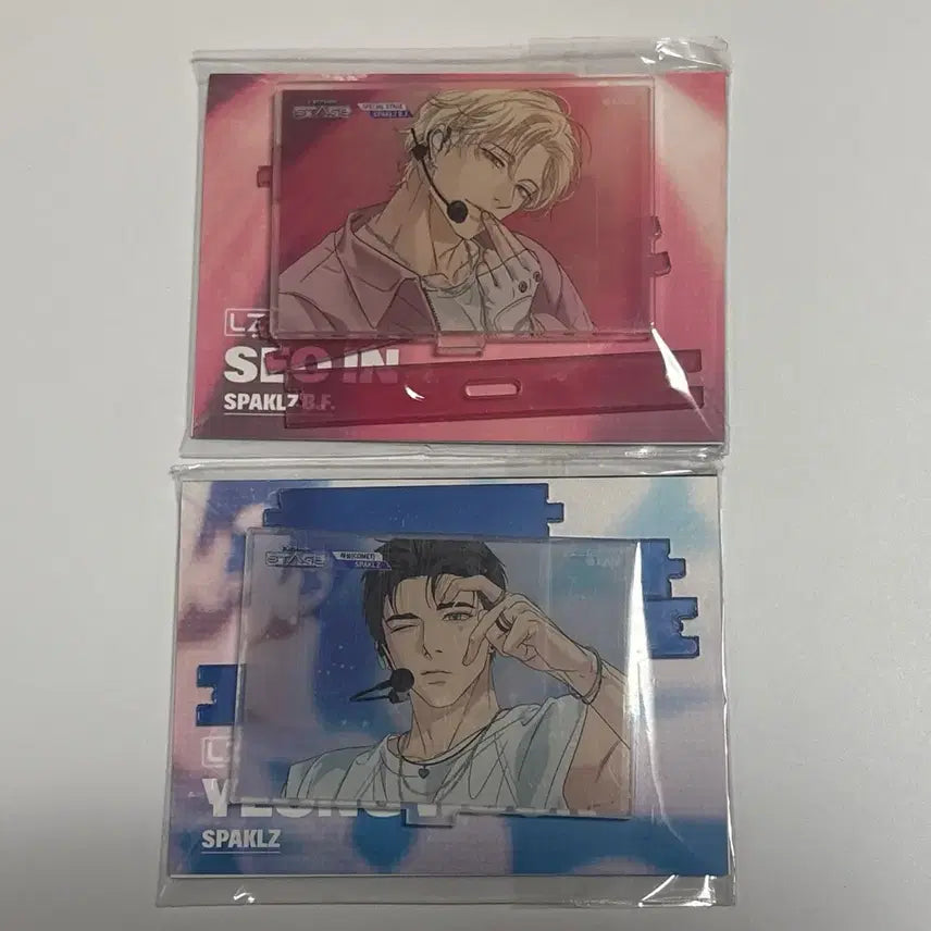 [SOLD OUT] 스파클즈 레진 팝업 백라이트 직캠 스탠드 미개봉 원가양도
