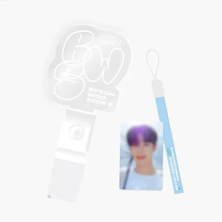 [BUNJANG] Byun Woo Seok Official Lightstick Photocard Bundle / (미개봉) 변우석 공식 응원봉 포카포함 선재 21세기 대군부인
