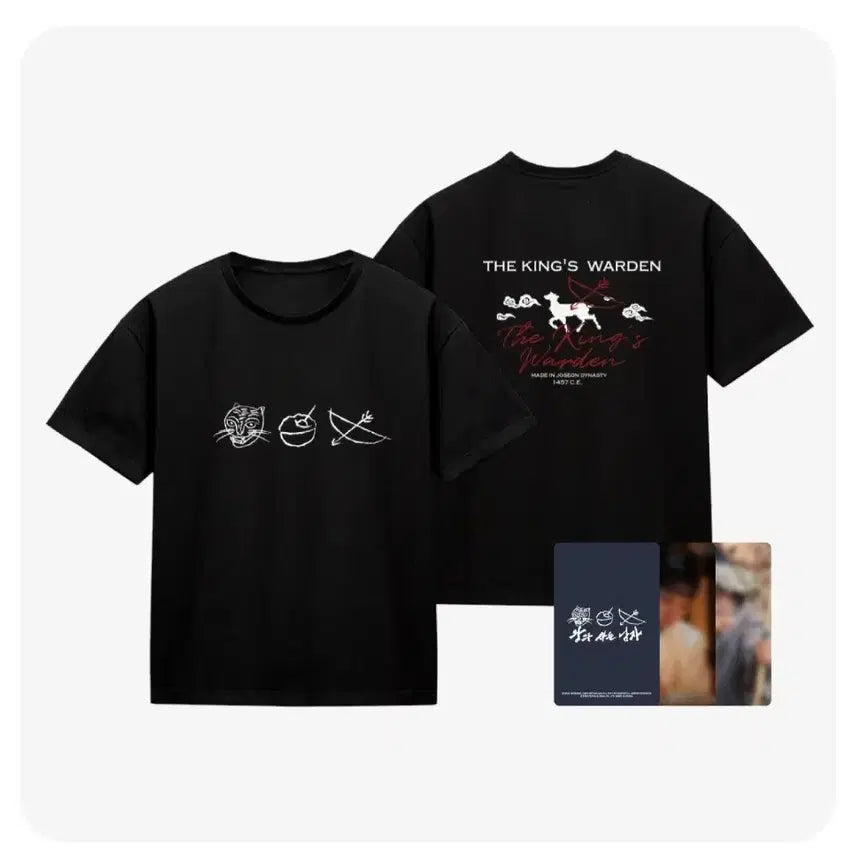 [BUNJANG] The King of Tears is Me Official MD T-Shirt / 포카포함 박지훈 왕사남 오피셜 엠디 티셔츠