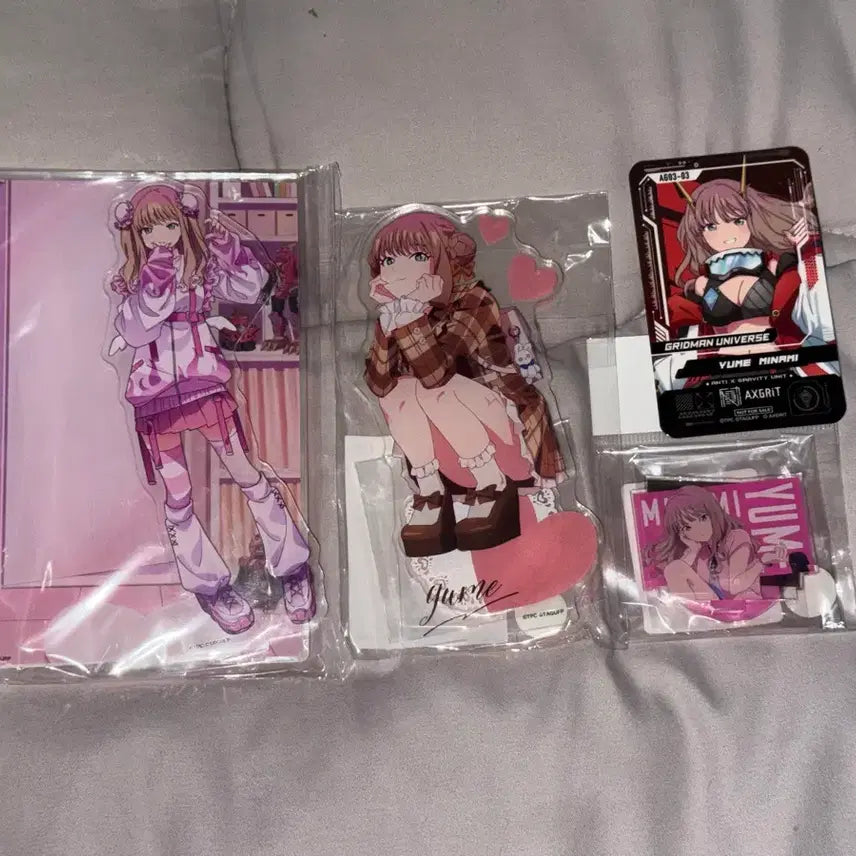[BUNJANG] Gridman Universe Minami Yume Goods Bundle / 그리드맨 유니버스 미나미 유메 굿즈 일괄