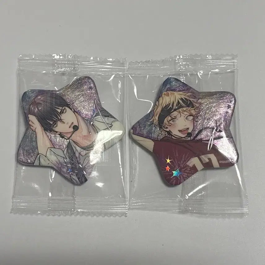 [BUNJANG] Sparkles Resin Popup Can Badge - Love is Illusion (Sealed) / 스파클즈 레진 팝업 캔뱃지 사랑은 환상 미개봉