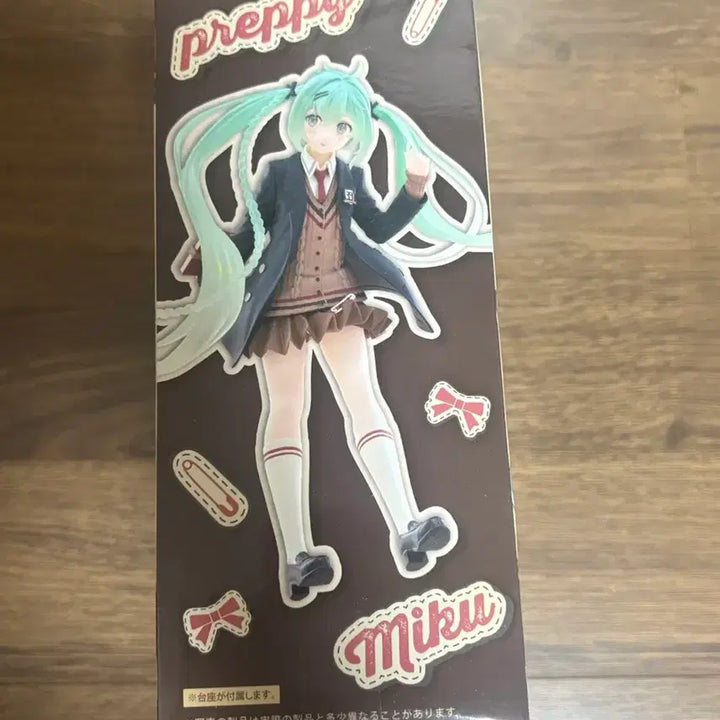 [BUNJANG] Taito Hatsune Miku Preppy School Uniform Figure / 타이토 하츠네 미쿠 프레피 교복 피규어 양도