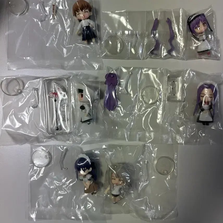 [BUNJANG] Fate/hollow ataraxia Nendoroid Petite 6-Piece Bundle Set / fate 페이트 할로우 아타락시아 넨도로이드 푸치 6종 일괄