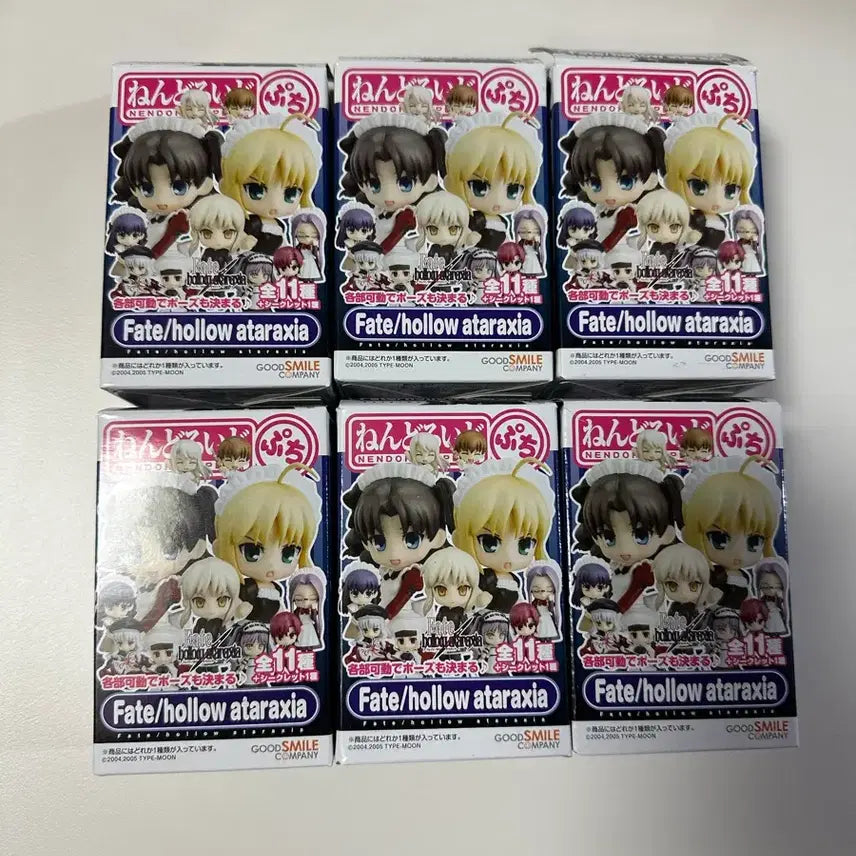[BUNJANG] Fate/hollow ataraxia Nendoroid Petite 6-Piece Bundle Set / fate 페이트 할로우 아타락시아 넨도로이드 푸치 6종 일괄