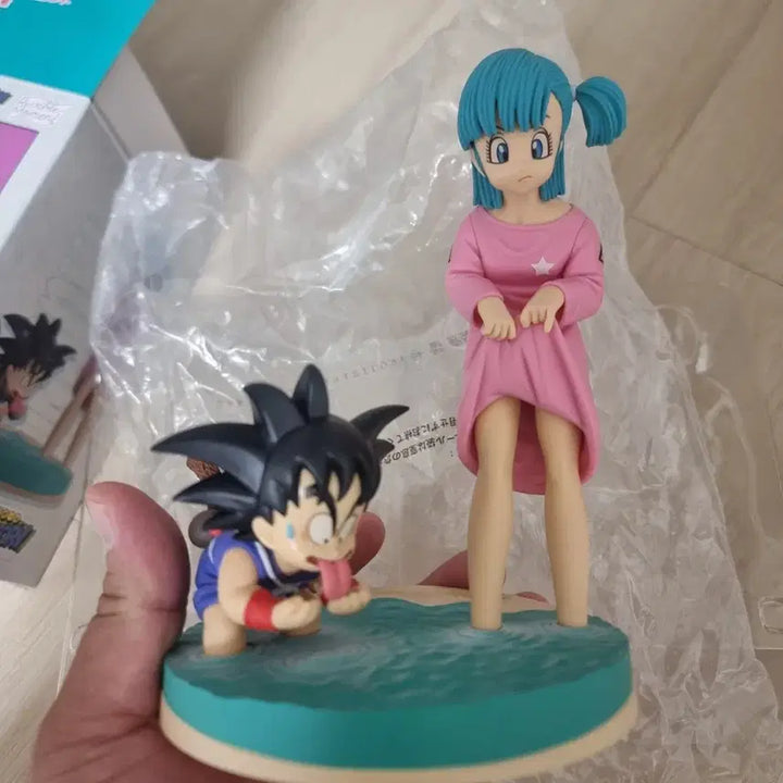 [BUNJANG] Dragon Ball History Last One Son Goku Bulma Figure / 드래곤볼 히스토리 라스트원 손오공 부르마 피규어