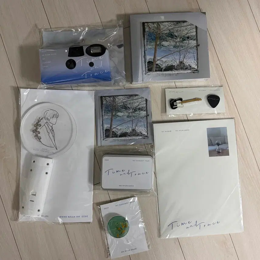[BUNJANG] Ha Hyunsang Time and Trace Official Merchandise Bundle Set (Sealed) / 하현상 탐앤트 공식 md 미개봉 새상품 일괄