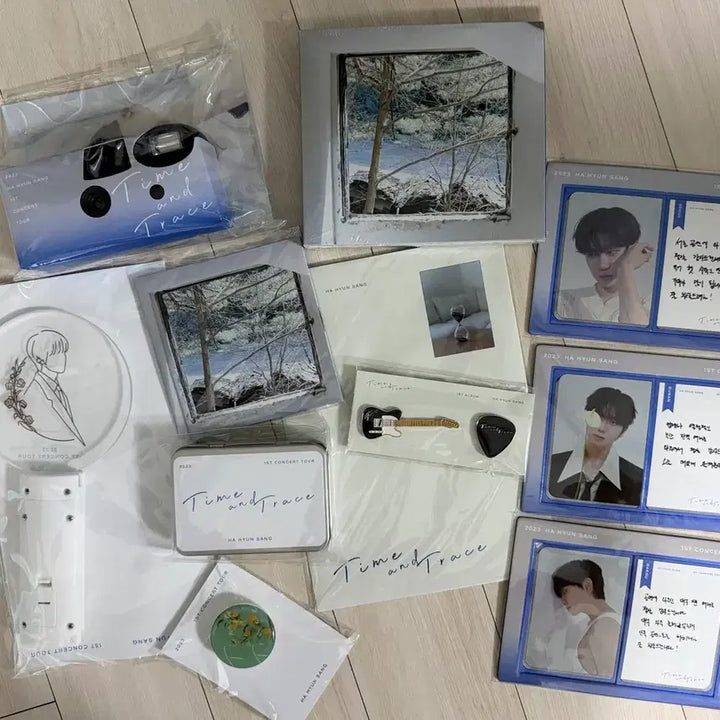 [BUNJANG] Ha Hyunsang Time and Trace Official Merchandise Bundle Set (Sealed) / 하현상 탐앤트 공식 md 미개봉 새상품 일괄